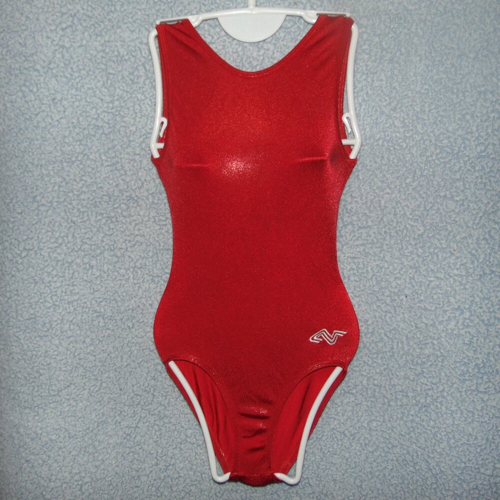 Alpha Factor Red Mystique Leotard NoTag